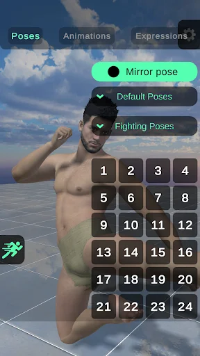 Pro Poser 3D Model Poses ডাউনলোড করুন – সেরা অ্যানাটমি টুল - Screenshot 6