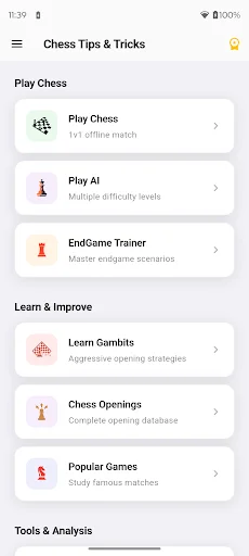 Chess: Tips & Tricks ডাউনলোড করুন – সেরা দাবা কৌশল শিখুন - Screenshot 1