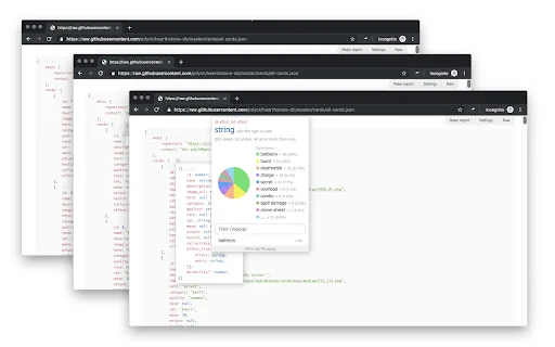 JsonDiscovery ডাউনলোড করুন – ব্রাউজারে JSON দেখার সেরা টুল - Screenshot 1