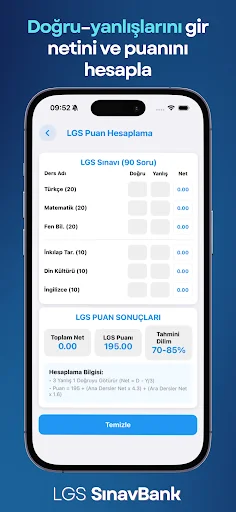 LGS SınavBank 2026 ডাউনলোড করুন – সেরা পরীক্ষার প্রস্তুতি অ্যাপ - Screenshot 8