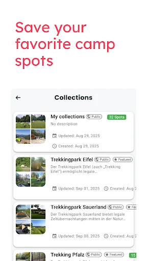 TrekSpots ডাউনলোড করুন – ক্যাম্পিং ও হাইকিং ম্যাপ অ্যাপ - Screenshot 14