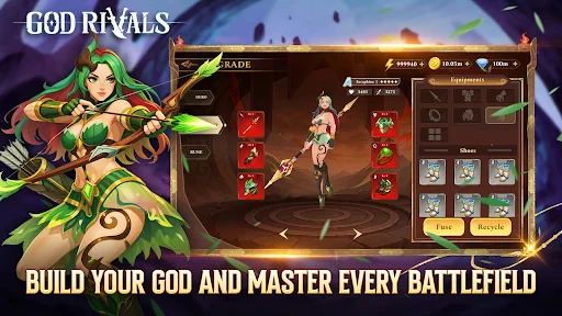 God Rivals: RPG Roguelike ডাউনলোড করুন – ডার্ক ফ্যান্টাসি অ্যাকশন গেম - Screenshot 18
