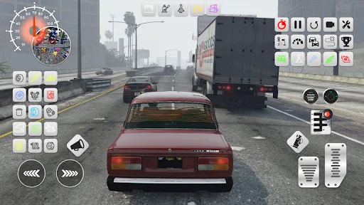 Lada 2107 Tuning Russian City ডাউনলোড করুন – সেরা কার সিমুলেটর - Screenshot 2