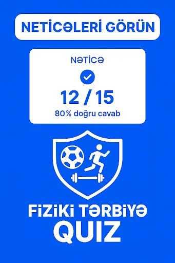 Fiziki Tərbiyə ডাউনলোড করুন – শারীরিক শিক্ষা কুইজ অ্যাপ - Screenshot 6