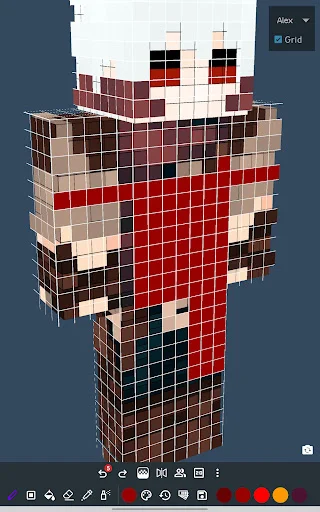 Minecraft-এর জন্য 3D Skin Editor ডাউনলোড করুন – সেরা মোবাইল স্কিন এডিটর - Screenshot 18