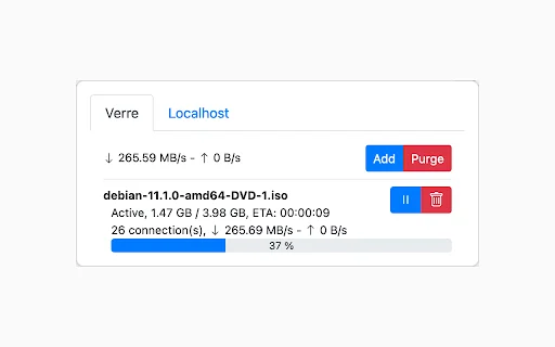 Aria2 Integration ডাউনলোড করুন – সেরা ডাউনলোড ম্যানেজার - Screenshot 3
