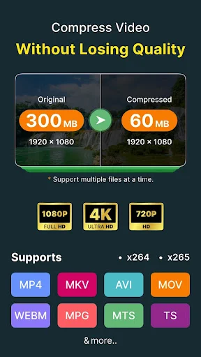 Video Converter, Compressor ডাউনলোড করুন – সেরা ভিডিও কনভার্টার - Screenshot 2