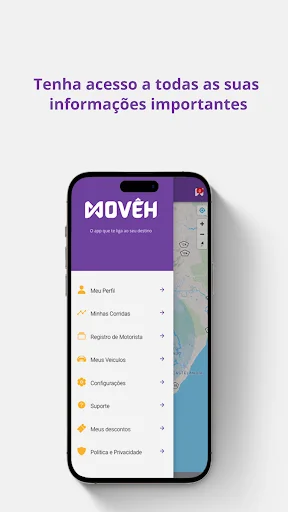 Movêh Motorista ডাউনলোড করুন – ড্রাইভারদের জন্য ০% কমিশন - Screenshot 6