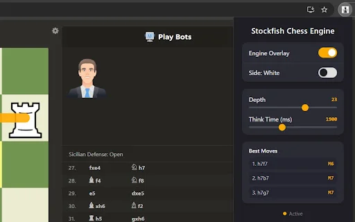 Stockfish Chess Engine ডাউনলোড করুন – Chess.com এর জন্য সেরা মুভ অ্যানালাইসিস - Screenshot 3
