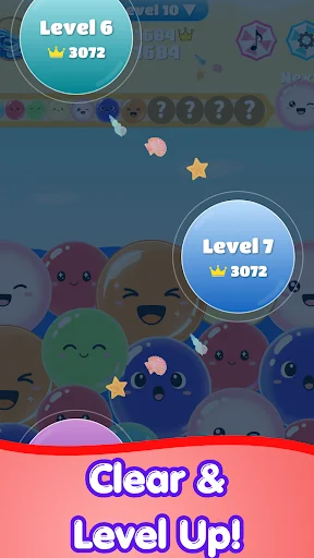 Bubble Float: Merge Puzzle ডাউনলোড করুন – সেরা ফিজিক্স পাজল গেম - Screenshot 4