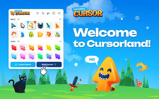 Change Cursor ডাউনলোড করুন – আপনার ব্রাউজারের জন্য সেরা কাস্টম কার্সার - Screenshot 1