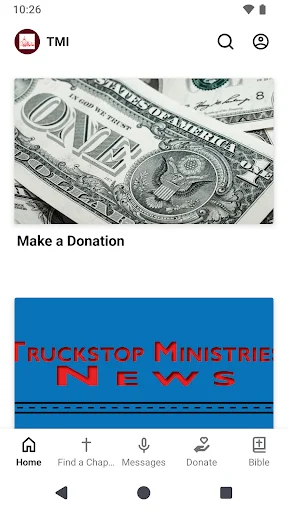 Truckstop Ministries অ্যাপ ডাউনলোড করুন – ট্রাক চালকদের জন্য সেরা সম্পদ - Screenshot 1