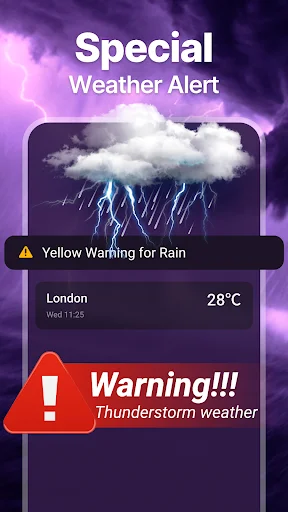 Live Weather & Weather Radar ডাউনলোড করুন – নির্ভুল আবহাওয়া পূর্বাভাস - Screenshot 3