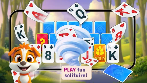 Solitaire TriPeaks Idle Farm ডাউনলোড করুন – সেরা কার্ড গেম - Screenshot 1