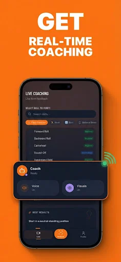 Gymnastics AI Coach & Judge ডাউনলোড করুন – এআই দিয়ে জিমন্যাস্টিকস শিখুন - Screenshot 2