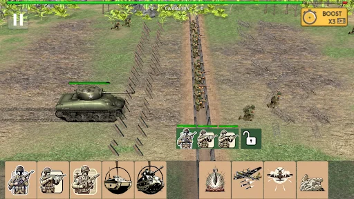 Trench Warfare WW2 Strategy ডাউনলোড করুন – সেরা যুদ্ধ কৌশল গেম - Screenshot 5