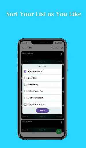 Tasbeeh Counter অ্যাপ ডাউনলোড করুন – ডিজিটাল জিকির ও তাসবিহ - Screenshot 6