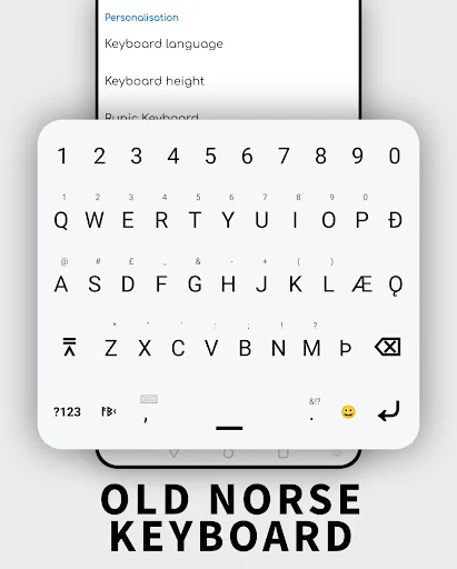 Runic Keyboard ডাউনলোড করুন – প্রাচীন রুনি ফন্ট ও কিবোর্ড - Screenshot 15