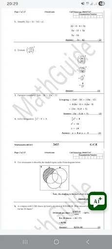 Past Papers|Answers ECZ +AI ডাউনলোড করুন – সেরা পরীক্ষার প্রস্তুতি - Screenshot 3