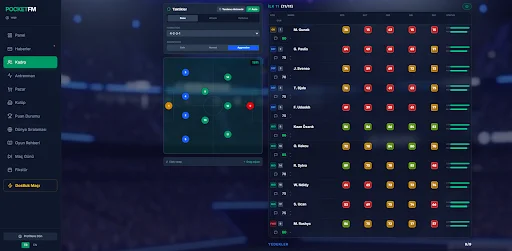 Pocket Football Manager ডাউনলোড করুন – রিয়েলিস্টিক ফুটবল ম্যানেজমেন্ট গেম - Screenshot 10