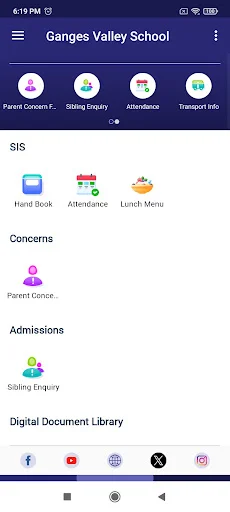 Ganges Valley Parent Portal ডাউনলোড করুন – স্কুল ম্যানেজমেন্ট অ্যাপ - Screenshot 6