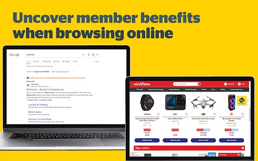RAC Member Benefits ব্রাউজার এক্সটেনশন ডাউনলোড করুন – সেরা ডিসকাউন্ট - Screenshot 1