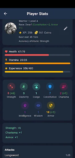 Destiny Dice: Story RPG ডাউনলোড করুন – এআই চালিত রোমাঞ্চকর গেম - Screenshot 6