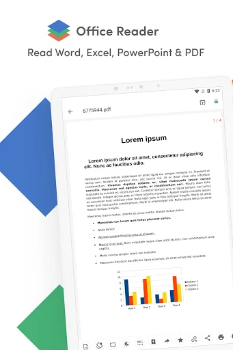 Office Reader ডাউনলোড করুন – PDF, Word, Excel সব ফাইল দেখুন দ্রুত - Screenshot 6