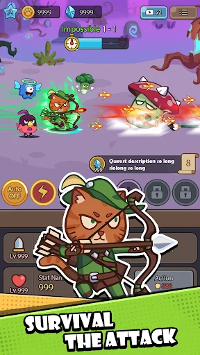 Idle Doge Battle ডাউনলোড করুন – সেরা আইডল আরপিজি গেম - Screenshot 2
