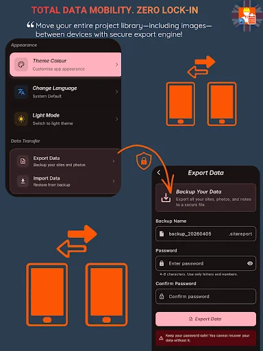SiteReport ডাউনলোড করুন – প্রফেশনাল সাইট অডিট ও ডেইলি লগ - Screenshot 14