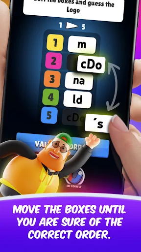 Logomania 3 Sort Quiz Words ডাউনলোড করুন – লোগো কুইজ গেম - Screenshot 2
