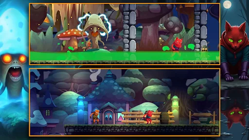 Cat Journey: Action Platformer ডাউনলোড করুন – সেরা অ্যাকশন গেম - Screenshot 2