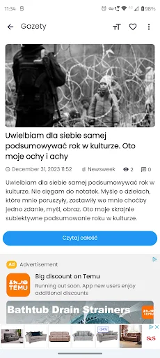 Polskie Wiadomości ডাউনলোড করুন – পোল্যান্ডের লেটেস্ট নিউজ অ্যাপ - Screenshot 3