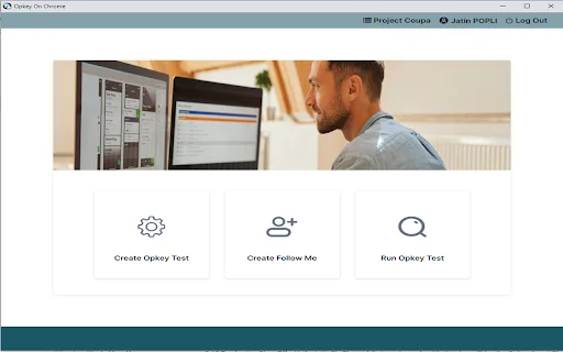 Opkey Browser Extension ডাউনলোড করুন – সেরা অটোমেশন টুল - Screenshot 1