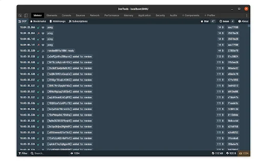 Meteor DevTools Evolved ডাউনলোড করুন – সেরা মিটিওর ডেভেলপমেন্ট টুল - Screenshot 1