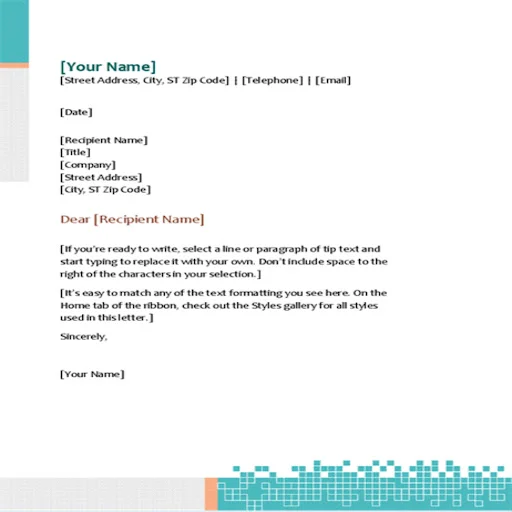 Business Letter Templates ডাউনলোড করুন – পেশাদার ফরম্যাট - Screenshot 23
