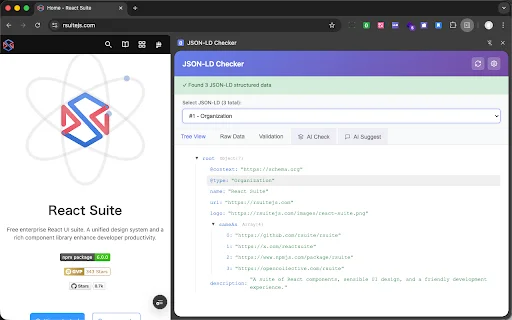 JSON-LD Checker ডাউনলোড করুন – সেরা SEO ও স্ট্রাকচারড ডেটা টুল - Screenshot 1