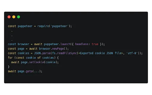 Export Cookie JSON for Puppeteer ডাউনলোড করুন – সেরা টুল - Screenshot 3