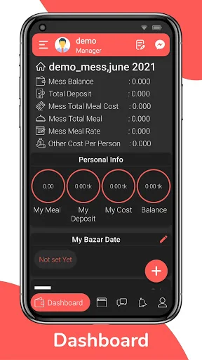 Mess Manager – মেসের হিসাব ও মিল ম্যানেজমেন্টের সেরা সমাধান - Screenshot 3