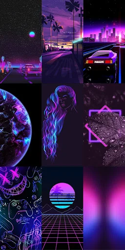 Neon Wallpaper HD ডাউনলোড করুন – সেরা নিওন ওয়ালপেপার কালেকশন - Screenshot 4