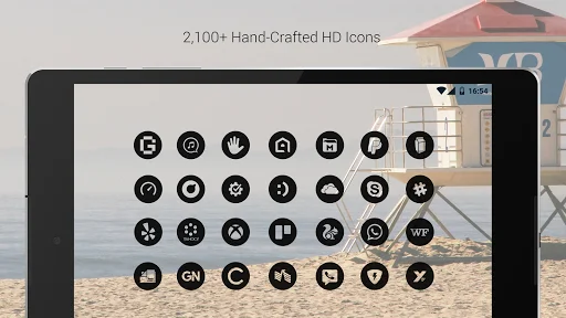 Dark Void – Black Circle Icons ডাউনলোড করুন – সেরা মিনিমালিস্ট আইকন প্যাক - Screenshot 8