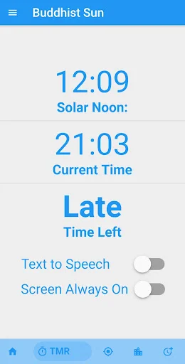 Buddhist Sun ডাউনলোড করুন – সোলার নুন ও কাউন্টডাউন টাইমার - Screenshot 6