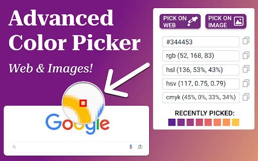 Color Picker ডাউনলোড করুন – এজ ব্রাউজারের সেরা কালার ড্রপার - Screenshot 1