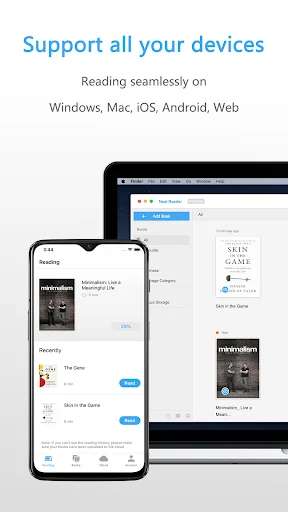 Neat Reader EPUB Reader ডাউনলোড করুন – সেরা ইপাব রিডার - Screenshot 1