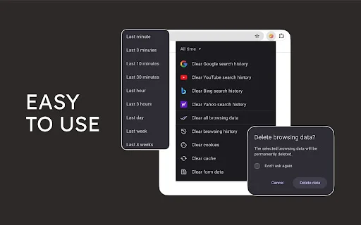 Clear Search History ডাউনলোড করুন – ব্রাউজিং গোপনীয়তা রক্ষা করুন - Screenshot 2