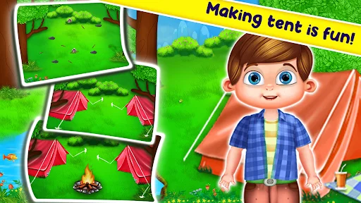 School Camping Fun Activity ডাউনলোড করুন – শিক্ষামূলক গেম - Screenshot 8