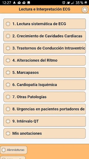Chuletario Urgencias EH ডাউনলোড করুন – জরুরি চিকিৎসা সহায়িকা - Screenshot 7