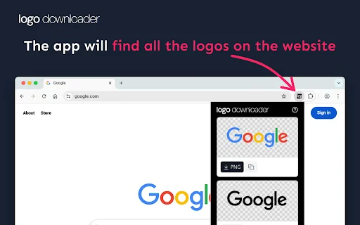 Logo Downloader ডাউনলোড করুন – হাই-কোয়ালিটি লোগো সেভার - Screenshot 2