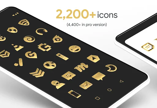 Solid Gold Icon Pack ডাউনলোড করুন – সেরা ৩ডি গোল্ড আইকন - Screenshot 6