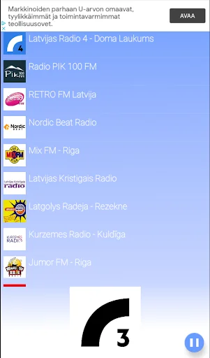 Radioaparāti ডাউনলোড করুন – লাটভিয়ান এফএম এবং ইন্টারনেট রেডিও - Screenshot 15